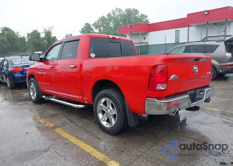 2012 Ram 1500 Slt from USA, damaged, VIN 1C6RD7LTXCS145993